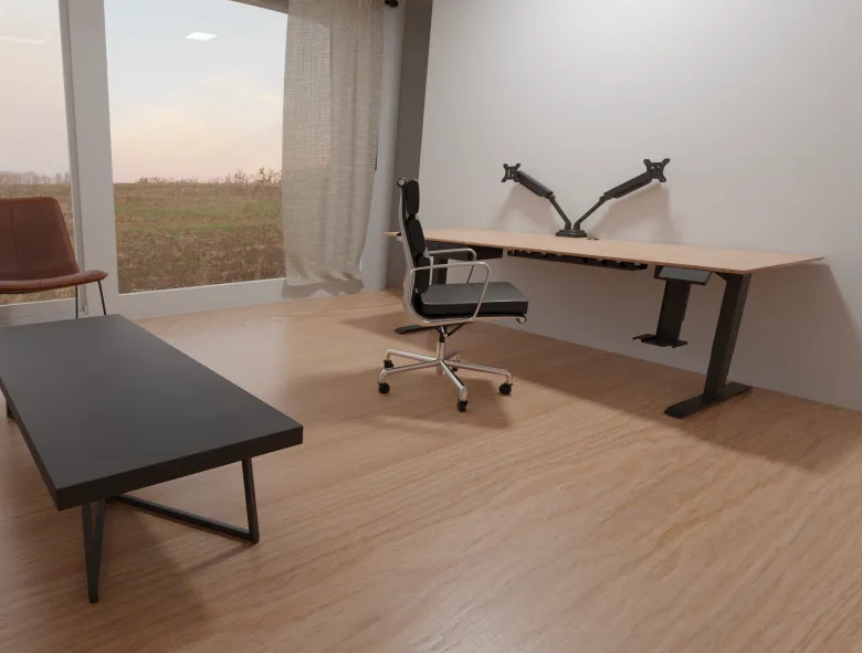 Kantoor zit-sta bureau